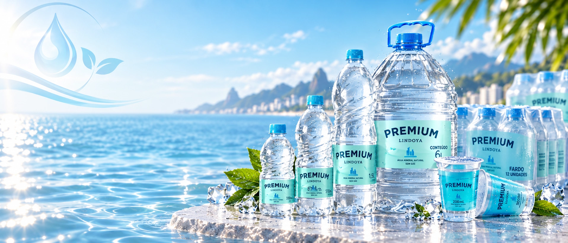 Linha Premium Lindóia em diferentes volumetrias e fardos